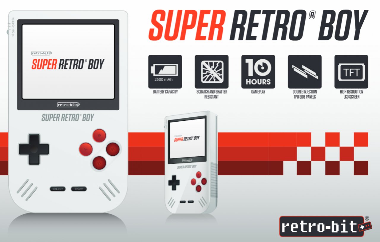 GB/GBC/GBAのゲームが遊べる「Super Retro Boy」、プレビュー動画が公開