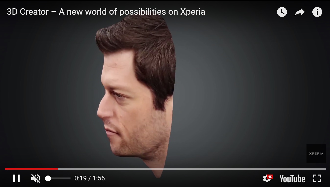 Xperia Xz1 の目玉機能 3dクリエイター では 簡単に人物の3dモデルを作り Arやsnsで楽しむことができる