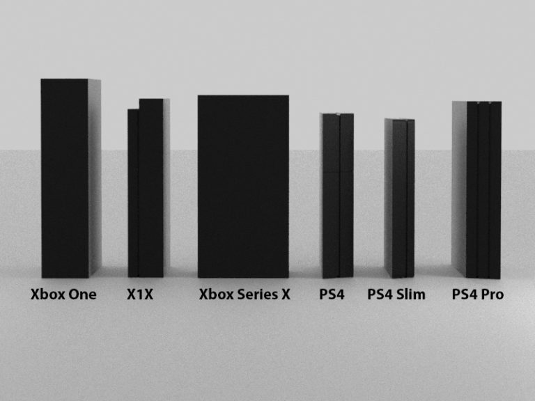 Xbox Series Xとps4 Xbox Oneらのサイズを比較した画像が公開